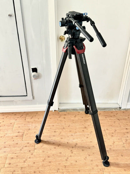 Sachtler Flowtech 75 Tripod + Sirui SVH15 Fluid Head COMBO + Original Warranty