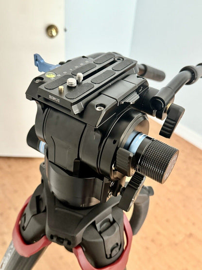 Sachtler Flowtech 75 Tripod + Sirui SVH15 Fluid Head COMBO + Original Warranty